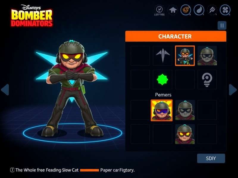 Bomber Dominators Character Customization
